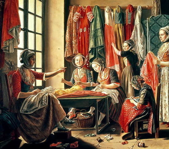 The Couturiers workshop (1785)